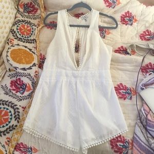 White Romper